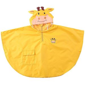 Kinderen Poncho Regenjas Kids Jongens Mantel Type Regenkleding Regen Jas Waterdicht Baby Dier Regenjassen Student Meisjes Poncho Regenjas