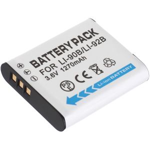 Batterij (2-Pack) + Lader Voor Olympus Stylus SH1, SH2, SH3, SH50 Ihs, SH60, SP100, SP100EE, XZ-2, XZ2 Ihs Digitale Camera
