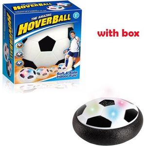 Air Power Voetbal Sport Kinderen verlichting Speelgoed Training Indoor Outdoor Hover Bal met Schuim Bumpers kerstcadeau