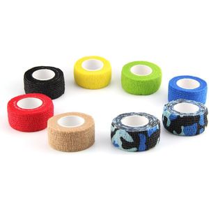 8 Rolls Zelfklevende Bandage Sport Tape Waterdichte Non Woven Oefening Sport Tape Vinger Wrap Tape Samenhangend Verband Pijn Zorg