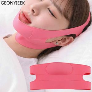 Delicate Gezicht Hals Rimpel Ademend Verwijderen Afslanken Masker Dubbele Kin Lifting Gezicht Verstevigende Slaap Band Gezicht Bandage