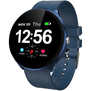 LEMFO V12 1.3 Inch Full Touch Gehard Glas Screen Smart Horloge Waterdicht Hartslag Monitoring Bloeddruk Voor Mannen Vrouwen