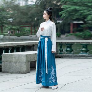 Vrouw Hanfu Jurk Traditionele Chinese Stijl Fee Kostuum Oude Elegante Dans Slijtage Samurai Cosplay Aziatische Partij Kleding