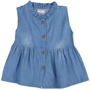 Denim Baby Meisje Prinses A-lijn Jurk Kid Baby Party Wedding Pageant collectie Kleding Jurken Voor Meisjes