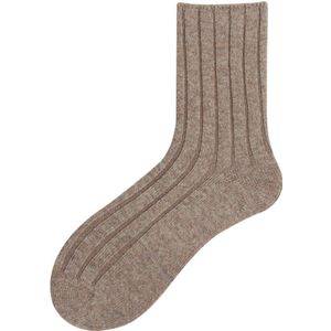 Effen Kleur Wol Vrouwen Sokken Comfort Warme Zachte Winter Ademende Mode Wilde Deodorant Antibacteriële Warme Sokken Vrouwen