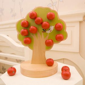 Kinderen Magnetische Speelgoed Fruit Boom Kids Leren Tellen Vroege Educatief Spel Ouder-kind Interactieve Play