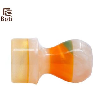 Boti Borstel-Baard Borstel Zonsondergang Hars Handgemaakte Handvat Professionele Scheren Apparatuur Voor Mannen Baard Gereedschap