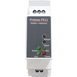 Standaard Rail Installatie 220V Ac Protoss-PE11 RS485 Naar Ethernet Seriële Server Ondersteuning Modbus Tcp Om Rtu