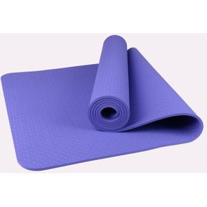 1830*610*6Mm Yoga Mat Tpe Antislip Gymnastiek Mat Pilates Workout Mat Voor Yoga Fitness Gym thuis Yogamat Met Strip Zak