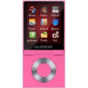Draagbare Sport 1.8 "Tft-scherm Bluetooth MP3 Speler Lossless Hifi Mp4 Muziekspeler Slanke Bluetooth FM Radio
