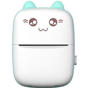 Draagbare Thermische Printer Draadloze Mini Kat Print Foto Pocket Thermische Label Printer 58Mm Printing Bluetooth Android Ios Printers