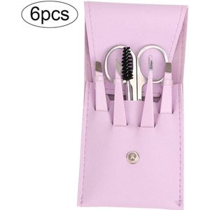 4/6Pcs Wenkbrauw Ontharing Pincet Rvs Wimper Clip Professionele Lash Tweezer Set Wenkbrauw Tang Tip Make-Up gereedschap