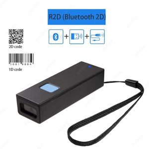 RUIDIDA - Handheld Draagbare Mini Barcode Scanner - Draadloze 2D - Bluetooth - PDF417