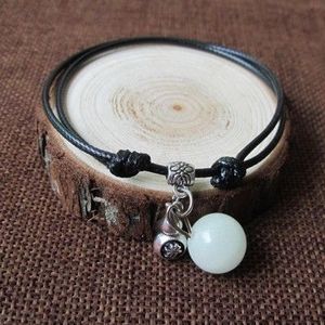 Grappige Lichtgevende Hanger Armband Lovers 'Glow Armband In De Donkere Nacht Licht Armband Kralen Ketting Voor Vrouwen Mannen Sieraden