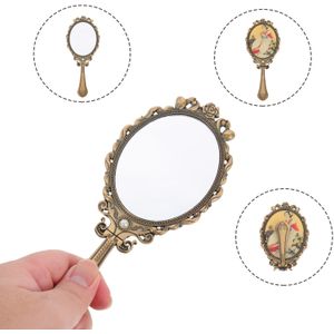 Makeup Mirror Cosmetic Mirror Folding Makeup Mirror Delicate Handheld Mirror
