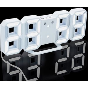 Moderne Digitale Led Tafel Desk Night Wandklok Alarm Horloge 24 Of 12 Uur Display Elektronische Grote Tijd Temperatuur Display thuis