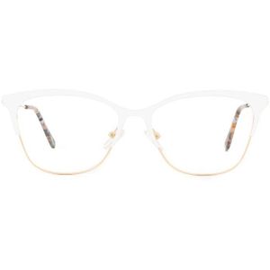 Metalen Vrouwen brilmontuur Optische Recept Bril Frame Clear lens Blauwe Kleur Brillen #3742