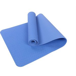 Antislip TPE Yoga Mat 183*60cm Smaakloos niet-giftige Materialen 6mm Dikte Gym mat voor fitness Sport in Huis