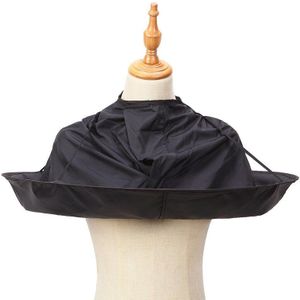 1Pc Volwassen Kind Haar Snijden Doek Patroon Waterdicht Salon Kapper Kapsel Cape Kapper Gown Schort Blauw Styling Tools