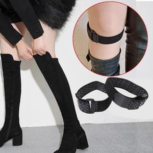 Laarzen Riem Vrouwen Dame Vaststelling Schoenen Anti Vallen Accessoires Elastische Verstelbare Binnen Antislip Zelfklevende Tape Elastisch Koord