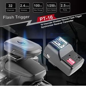 1 Op 1 Draadloze Boot Flash 16 Kanalen Draadloze Afstandsbediening Flash 5V-12V Lage Voltage Trigger synchro Ontvanger Zender