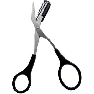 3 Kleur Wenkbrauw Trimmer Schaar Met Wimper Kam Haar Schaar Roestvrij Staal Wenkbrauw Scheerapparaat Scheerapparaat Grooming Make-Up Accessoires