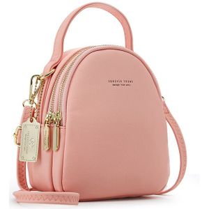 Mode Lederen Mini Rugzak Purse Voor Vrouwen Dames Tote Multifunctionele Luxe Schoudertas Messgner Tassen Mochila Feminina