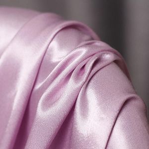 De Doek 145cm Breedte Paars Roze Kleur Dunne Satijn Katoen 100% Katoen Kledingstuk Materialen Zomer Jurk DIY kleding stoffen