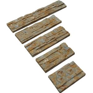 5 pcs Plastic Mallen voor Beton en Gips Muur Steen Cement Tegels ""Qu steen"" voor Decoratieve muur Plastic mallen BESTE PRIJS