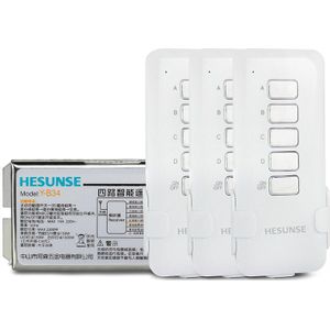Y-B34 110V En 220V Vier Kanalen Draadloze Afstandsbediening Schakelaar