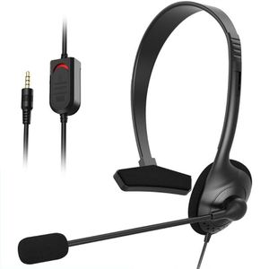Verstelbare Mono Headset Met Flexibele Volumeregeling, Voor Telefoon Operator