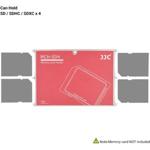 Jjc Memory Card Case Houder Opbergdoos Portemonnee Credit Card Size Voor Sd Sdhc Sdxc Micro Sd Msd Tf-kaart organisator Keeper Container