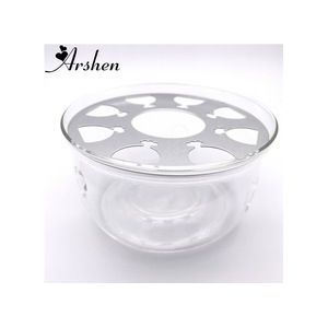 Arshen Hittebestendige Glazen Theepot Base Voor Familie Koffie Water Geurende Thee Warmer Kaars Heater Base Metalen Warmtegeleiding Pad