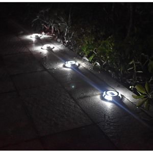 Led Aluminium Solar Licht Waterdichte Led Solar Lampen IP67 Outdoor Zonne-energie Gazon Licht Voor Stevige Road Oprit Path Plaza