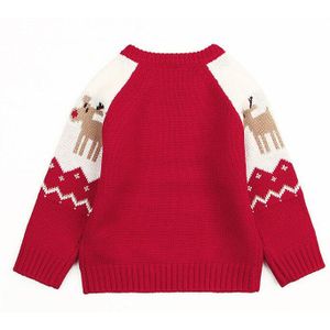 Baby Truien Herfst Warme Truien Pasgeboren Kleding Nieuwjaar Outfits Kids Gebreide Cartoon Herten Trui Winter Baby Boy Kleding