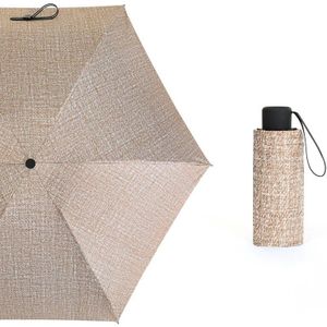 Vijf-Opvouwbare Mini Pocket Paraplu Creatieve Non-Automatische 4 Kleur 8 Bone Unisex Paraplu Regen Vrouwen En Mannen in Zonnige En Regenachtige