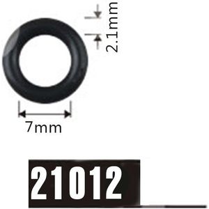 Brandstofinjector o ringen FKM o ring voor auto voor brandstof injector service kit 7x2.1mm