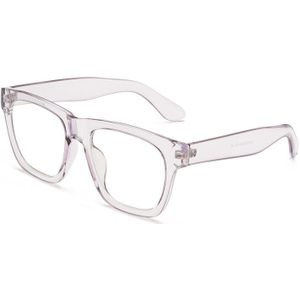 MARC Retro mannen Transparante glazen Trandy clear Oversized Vierkante brillen frames vrouwen lezen brillen mannelijke Spektakel