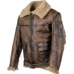 Mountainskin Mannen Motorfiets Pu Jas Winter Heren Leren Jas Mode Bontkraag Bovenkleding Mannelijke Kleding SA880