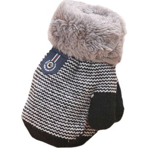 Schattige Kinderen Winter Handschoenen Dikker Infant Baby Meisjes Jongens Warm Kinderen Handschoenen Vingerloze Wanten Kids Winter Gant Enfant