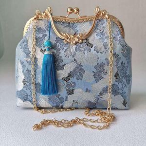Japan Stijl Zakken Pure Handgemaakte Chic Lady Vrouwen Handtassen Lock Shell Vintage Bag Keten Vrouwen Schoudertas Crossbody Bag
