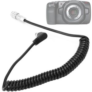 Foto Studio Dc Naar 4K 2Pin Lente Power Kabel Voor Blackmagic Pocket 4K Camera Vervanging Accessoire Foto Studio