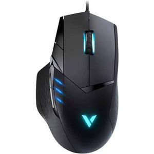 Rapoo VT300 6200Dpi Ir Optische Usb Wired Gaming Mouse 10 Programmeerbare Knoppen Rgb Licht Spel Muizen Cod Voor Computer laptop