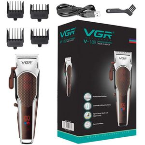 VGR - V-189 - Draadloze Professionele Tondeuse - Oplaadbaar - Haar Snijmachine