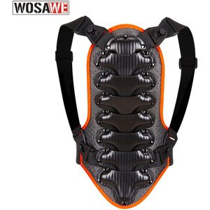 Wosawe Kid &#39;S Moto Sport Terug Spine Protector Windjack Roller Snowboard Skateboarden Ski Body Ondersteuning Kind Vest Jassen Mtb