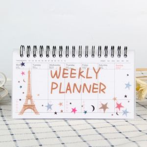 Kawaii Notebook Draagbare Agenda A6 Dagboek Journal Wekelijkse Maandelijkse Planner Schoolbenodigdheden Stationair Organizer Schema