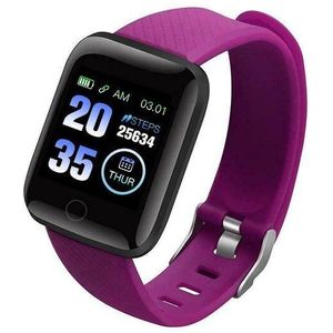 116 Plus Smart Armband Horloge Bluetooth 4.2 Smart Horloge Hartslag & Zuurstof Bloeddruk Sport Fitness Tracker