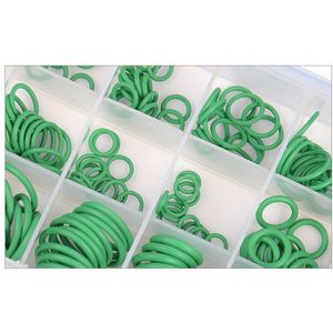 O-Ring Seal Kit Assortiment Set R134a R12 Hnbr Rubber Voor Auto Automotive A/C Airconditioning Systeem rood/Groen/Paars