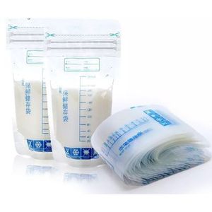 30 Stks/pak 250 Ml Kinderen Moedermelk Opbergtas Baby Melk Opbergzakken Zonder Geur Kid Voedsel Pouch Kind Voeden tas