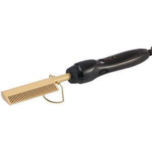 3 In 1 Stijltang Verwarming Kam Haar Curler Droog & Nat Haar Styler Kam Curling & Stijltang föhn Borstel